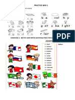 P1-Nationalities, Adverbs, Verbs