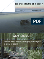 Finding Theme Powerpoint
