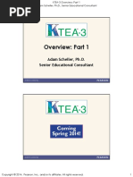DAS-II Cognitive Assessment Overview | PDF | Recall (Memory ...