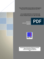 Analisis Sistem Informasi Pada Perusahaan Desoare PDF
