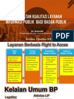 Amir Meningkatkan Kualitas Layanan Informasi 1 Materi Rakor 5 Des 2018