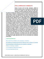 Diferencia Entre La Criminología y Criminalísta