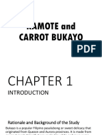 Delicious Kamote and Carrot Bukayo