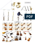 Instrumentos musicales: clasificación tradicional