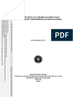 Adsorpsi Senyawa Residu Klorin Pada Karbon Aktif Termodifikasi Zink Klorida PDF