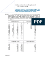 Statistics With Lab (MCC 202)