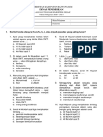 Soal Ulangan Tengah Semester Genap