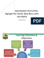 Asuhan Keperawatan Komunitas Ibu - Bayi - Balita