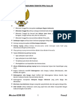 Rangkuman Tematik PPKN Tema 3E PDF