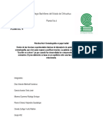 Cromatografía en papel radial: Separación e identificación de cationes