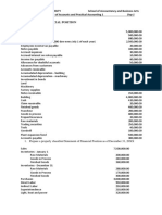 Manuel L Quezon University SOAB Arts Integrated Review Statement of Financial Position Income Statement