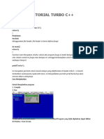 Tutorial Turbo C