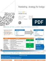 Marketing strategy for strengthening Indigo's positioning