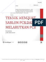 TEKNIK MEMBUAT SABLON PCB DAN MELARUTKAN PCB - ppt download