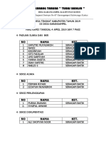 Pembentukan Panitia Lomba Desa KT