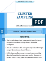 MPCT17 - Cluster Sampling