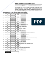 SRQ Kuesioner Kesehatan Jiwa Mandiri 20 Pertanyaan