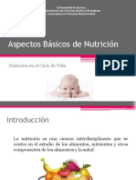 Nutrición Universidad Sonora Aspectos Básicos