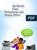 Teknologi Kantor, Otomatisasi Perkantoran Dan Virtual Office