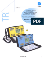 GE Druck TRX II Series - Portable Documenting Calibrator