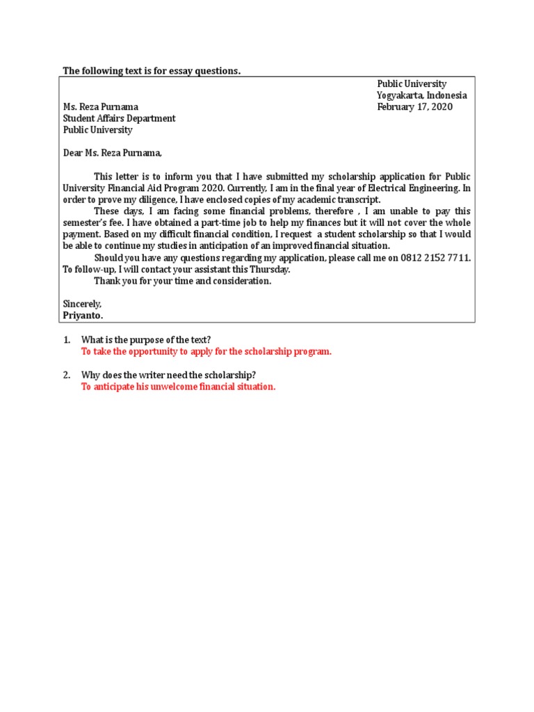 University essay template word picture