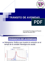 Transito de AvenidasNUEV