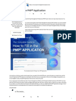 How To Fill in Your PMP Application (With Guide & Examples)