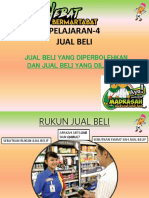 Fikih Kelas 6 MI Pelajaran-4 Tema Jual Beli Sub-Tema Jual Beli Yang Diperbolehkan Dan Jual Beli Yang Dilarang