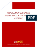Analisa Menggunakan Indikator ADX Dan Moving Average PDF