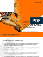 American Football Game PowerPoint Templates Standard