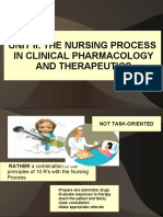 The Nursing Process in Clinical Pharmacology