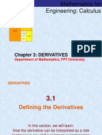 Chapter 3 - Derivatives