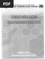 Standar Harga Satuan Bahan Bangunan SULSEL  PDF