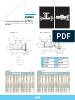 Tee Type Strainers