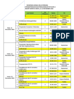 Rundown Jadwal Kelas Perdana PLTS Level 1 - PJB Academy