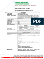 Format LPJ PSDM Ilmiki Periode 2017-2019