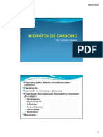 Hidratos de Carbono 2016