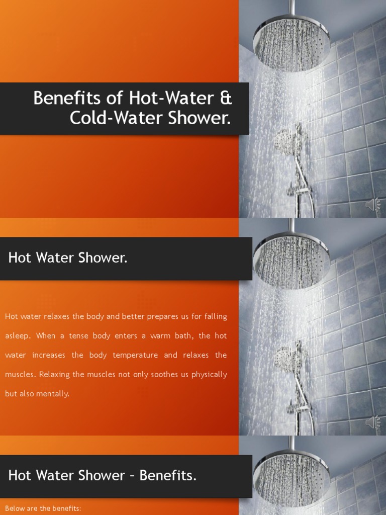 Benefits of HotWater & ColdWater Shower