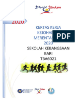 Kertas Kerja Kejohanan Merentas Desa 2020