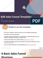 Sales Funnel Templates