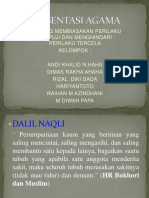 Presentasi Agama - Membiasakan Perilaku Terpuji Dan Menghindari Perilaku Tercela