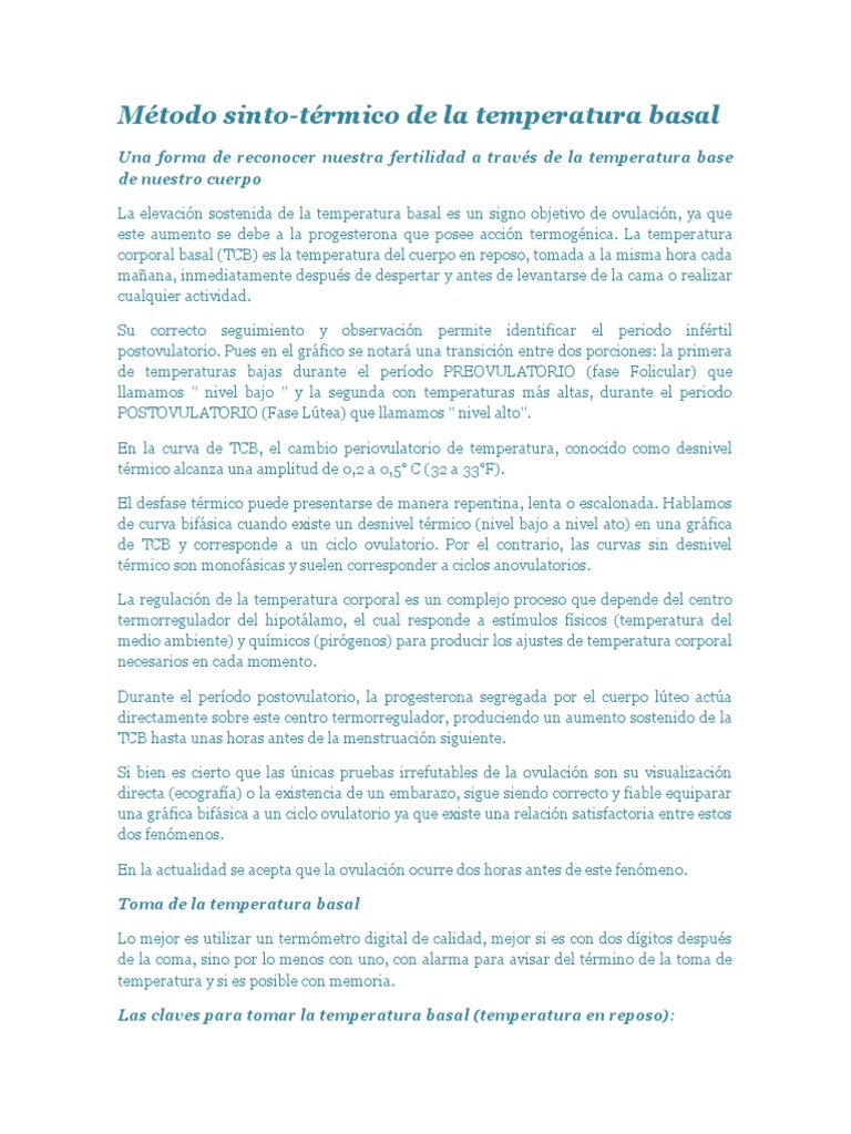 Metodo Sintotermico | PDF