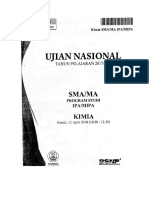 Soal Dan Pembahasan UNBK Kimia 2018 PDF