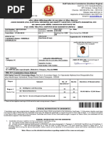 SSC Admit Card 2019 PDF