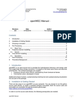 OpenWEC Manual