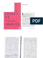 La Lengua en Disputa. El Lenguaje Inclusivo