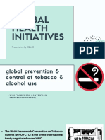 Global Health Initiatives