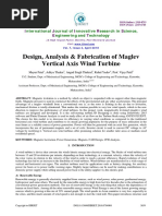 68 - Design - Analysis - Fabrication of Maglev Vertical Axis Wind Turbine-VAMWT