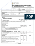 Cédula de Evaluación Quimico - Médico - Medicamento - Alopatico - Usuario