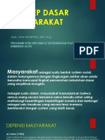 Konsep Dasar Masyarakat